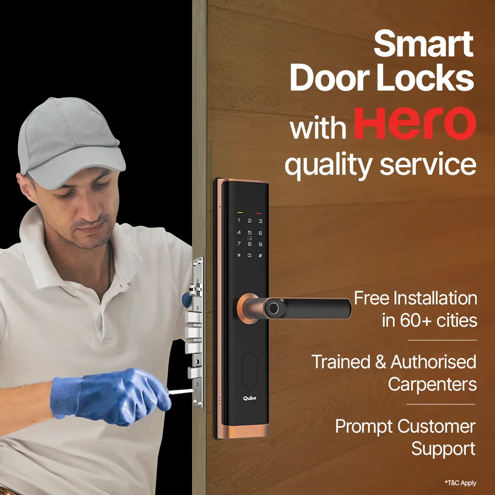 Sonet Qb-Smart Door Lock Nova Copper, digital door lock